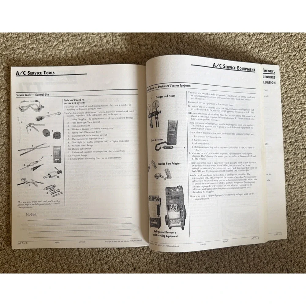 MACS Automotive Air Conditioning System Theory, Diagnosis & Recovery Procedures‎